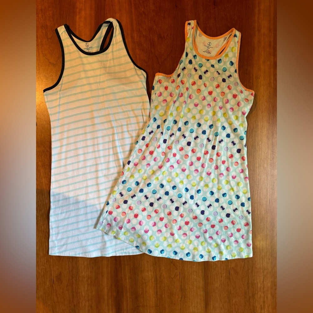 Lands End girls summer dresses size 10-12